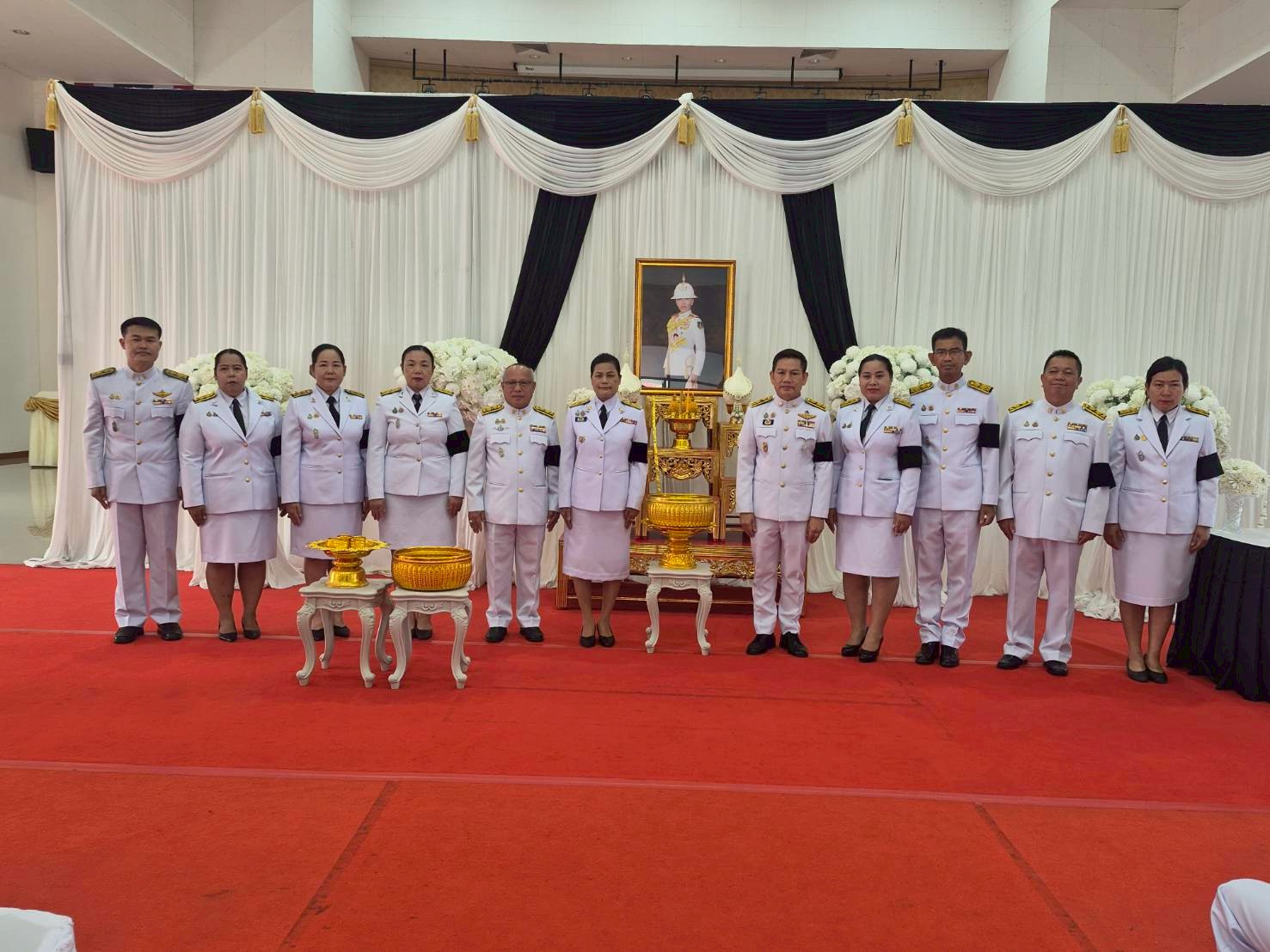 พิธีถวายน้ำสรงและถวายสักการะ สมเด็จพระเจ้าลูกเธอ เจ้าฟ้าพัชรกิติยาภา ฯ